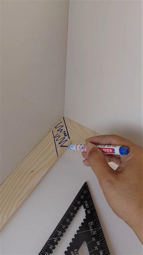 perfect corners start with precise angle measurement #woodworking #diy #tools #carpentry