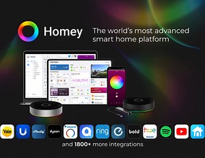 Homey Pro Smart Home Platform: Advanced Automation & 1800  Integrations