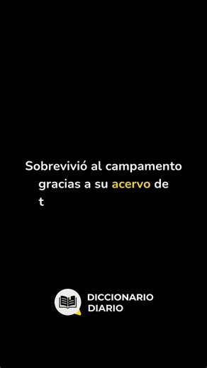 Acervo #educación #vocabulario