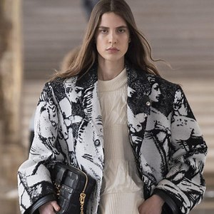 Louis Vuitton: Fornasetti in the Louvre for fall 2021