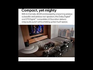 LG S40TR 4.1ch Soundbar Review | Wireless Subwoofer & Rear Surround Speakers