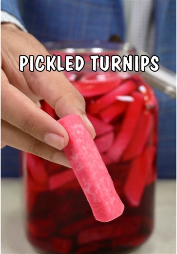 🇪🇬 Egyptian Style Pickled Turnips | Egyptian Food