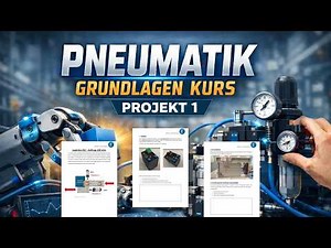 Pneumatik Projekt 1 | Stundenentwurf Stempel 120 min. erklärt | Schaltplan Simulation