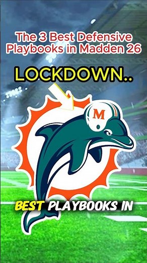 The 3 Best Defensive Playbooks To LOCKDOWN Everything in Madden 26! 🔒 #shorts