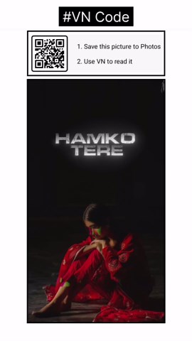 VN Code on Instagram: "VN Code edit, Tutorial ⤵️ { Use this Audio } Step 1 : Take a screenshot of this reel Step 2 : Open VN video editor app Step 3 : Click on the scanner in top of right corner Step 4 : Scan the Screenshot & Click on the download / use Step 5 : Select your photos & Export the video [ Note - QR in the Reel video and Broadcast channel ] " Follow for more @_vivek_photos_ if you get help from this tutorial please let me know by tagging me on your reels " reels video editing , reels