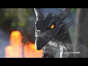 Animated Dark Night Dragon | Grandin Road
