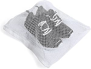 Amazon.com: Smart Design Sneaker Dryer & Wash Bag w/ Elastic Straps - Durable Fabric - for Shoes, Clothing, & Laundry - Home Organization (15.5 x 15.5 Inch) [White] : Home & Kitchen