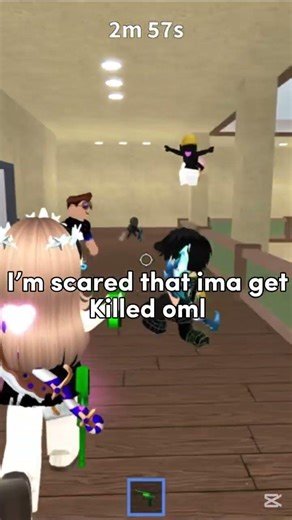 Shooting the first person I see #mm2 #funny