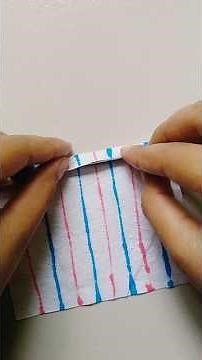 DIY Tissue Paper Worm 🐛 | Fun & Easy Kids Craft #Shorts