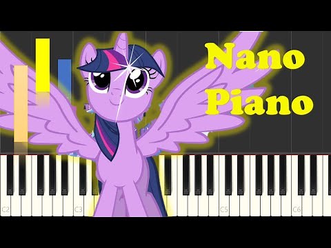 My Little Pony Friendship Is Magic Theme Song Piano Tutorial