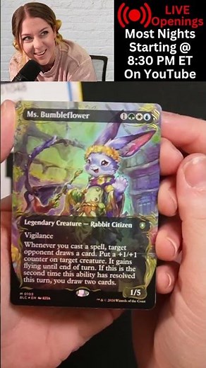 The BEST Raised Foil?! Bloomburrow Collector Booster Pack Opening