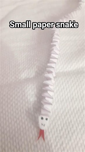 DIY small paper snake # cute # viral # shorts # trending # video # youtube # comment # REEMYSAM