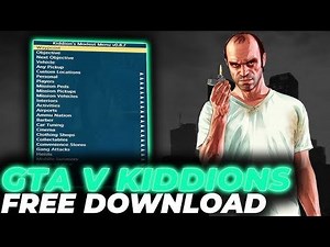GTA 5 Kiddions Mod Menu 2025 💸 Free Money, God Mode, Teleport | Undetected PC Trainer