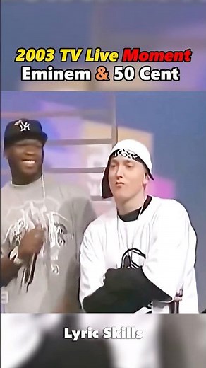 2003 Eminem & 50 Cent INSANE Lyrical Skills on TV 😱🔥