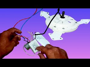 How to turn on a ceiling fan with a remote control switch