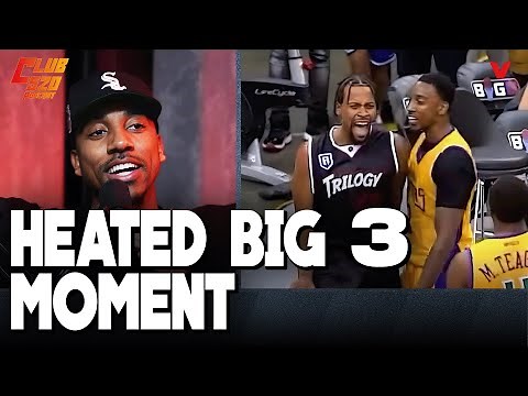Why Jeff Teague THREW THE BALL at Isaiah Briscoe in a HEATED Big 3 game | Club 520