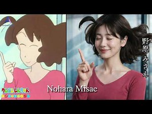 クレヨンしんちゃん（1992 初版画風）Crayon Shin chan 1992 Original Style｜Realistic Live Action Ver Lineup