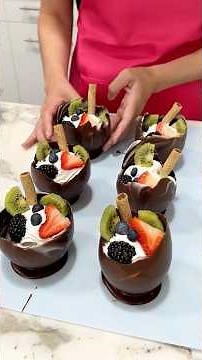 Easy chocolate desserts - so yummy! #recipe #easyrecipe #chocolate #dessert