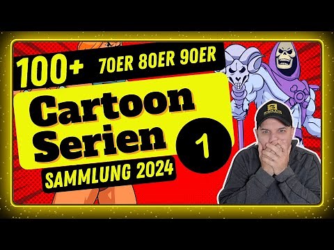 Alte Zeichentrickserien 70er 80er 90er Jahre - Overview Teil 1 - Größte Sammlung auf YouTube