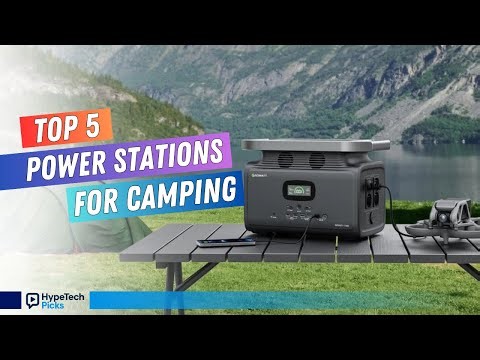 ▶️ 2025’s Best Portable Power Stations for Camping | Charge Lights, Phones & Fridges!