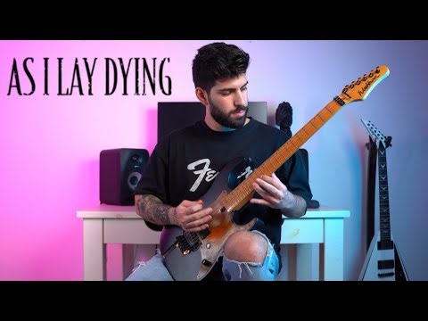 As I Lay Dying - "Echoes" Guitar Cover + TABS (New Song 2025)