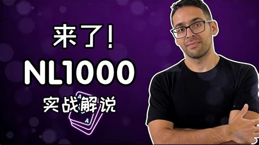 来了！NL1000实战解说