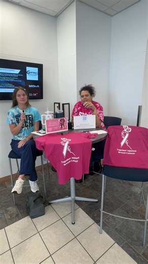 6.3K views · 52 reactions | The Student Nursing Organization is down by Founders 1961 selling the pink out breast cancer awareness t-shirts! All proceeds go toward breast cancer awareness! Come get a shirt! #StateTechMO | State Technical College of Missouri | Facebook