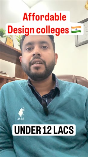 SANYUKTA SINGH STUDIO ®️ on Instagram: "Best Affordable Design Colleges in India (Under ₹12 Lakhs) – Explained Pursuing design is a dream for many aspirants… but high fees often make students and parents step back. The truth? 👉 Great design education doesn’t always mean expensive colleges. In this reel, we break down: ✔️ Top budget-friendly design colleges in India ✔️ Total fee structure under ₹12 lakhs ✔️ Quality of education, exposure & placements ✔️ Who should apply and why If you’re passion