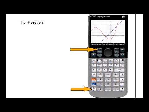 HP Prime - Tip Resetten