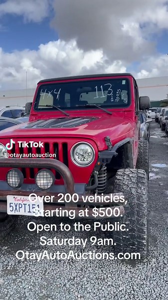 Otay Auto Auction on TikTok