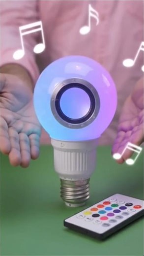 Remote control with your party light RGB magic bulb | #shortsfeed #youtubeshorts #trendingvideos
