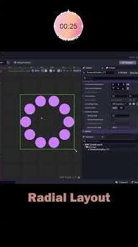 UE5.5 - Radial Menu Layout