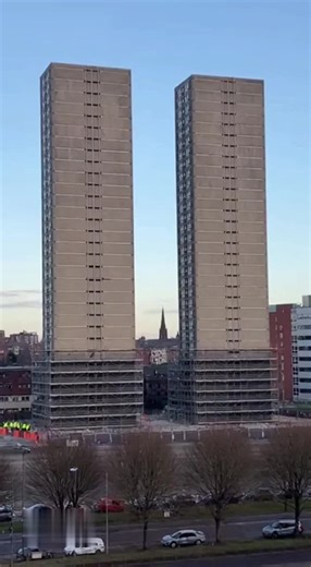 Controlled Demolition of Tower Blocks: A Spectacular Implosion