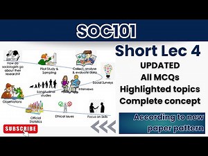SOC101 Short Lecture 4 Part 1_Updated_SOC101short Lectures_Mid Term_Full Detail In Short Time