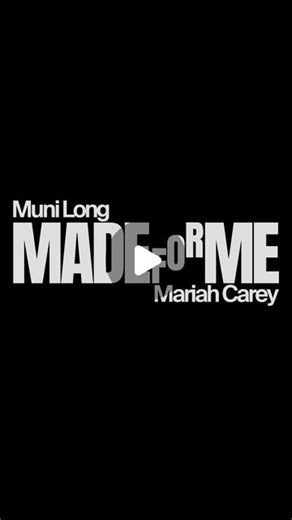Mariah Carey on Instagram: "Made For Me Remix 🔥 Out Now! 🦋 @munilong"