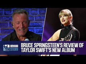 What Bruce Springsteen Thinks of Taylor Swift’s New Album