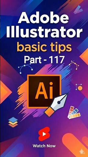 117. Adobe Illustrator basic tips. #shorts #shortsfeed #adobeillustrator #foryou #art #shortcut
