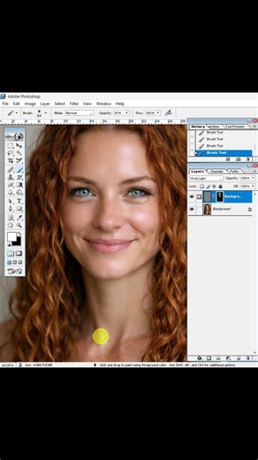 Realistic face cleaning tips 2026 in photoshop #photoshoptutorial #visualdesign
