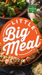 7K views · 40 reactions | Mix and match proteins, veggies, & more from this week's Little Big Meals: Alfredo or Chicken Parmesan Meal Little Big Meal is available for Curbside Pickup - SHOP NOW: https://bit.ly/3TXM10m | The Fresh Market | Facebook