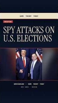 Spies Attacked U S Elections