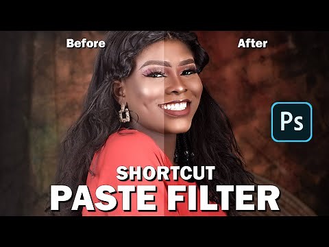 How to Paste a Filter in Photoshop Quickly and Easily