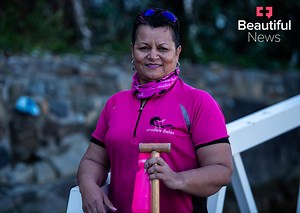 Cancer survivor channels energy into dragon boating