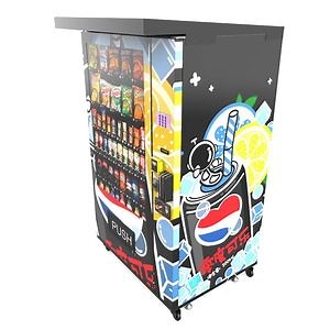 [Hot Item] High Quality Touch Screen Snack Vending Machine with Cash Device
