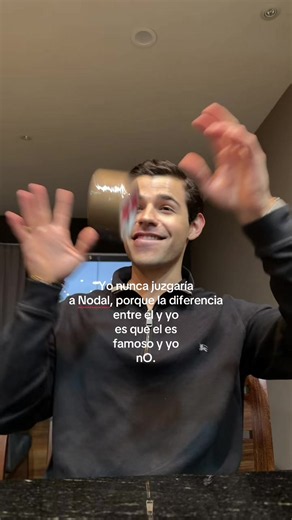 Yo nunca juzgaría a Nodal: la diferencia es que él es famoso
