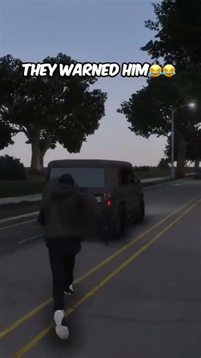 They Tried To Warn Him......🔫😂 #gtarp #gta #fivem