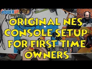 Nintendo Original NES Console Setup for First Time Owners