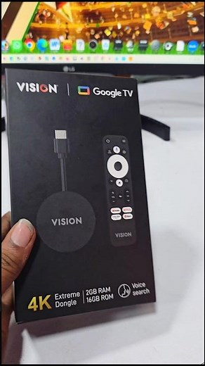 VISION 4K Android TV Extreme Dongle (Google OS) - 874670