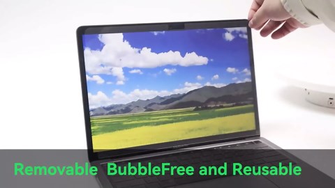 Magnetic Anti Blue Light Screen Protector for MacBook Air/Pro 13 Inch (2016-2022, M1, M2 ), Removable MAC 13.3" Blue Light Filter, Bubble-Free Install, Eye Protection Glare Laptop Screen Protector