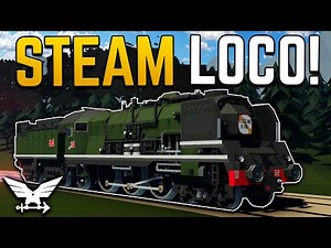 Awesome FRENCH STEAM LOCOMOTIVE in Stormworks!