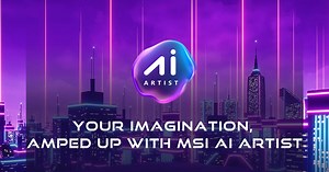 Amped up imagination with MSI AI Artist